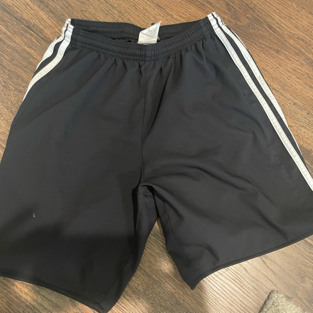black climalite linerless adidas shorts